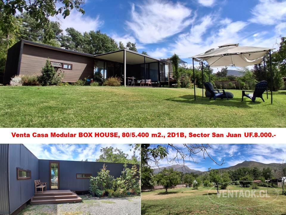 “Venta Casa Modular Sector San Juan Pirque”