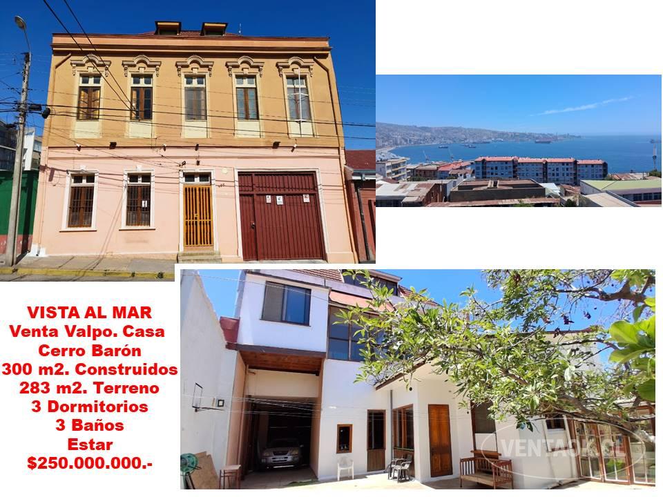 Venta Bella Casa Remodelada Cerro Barón Valparaíso.