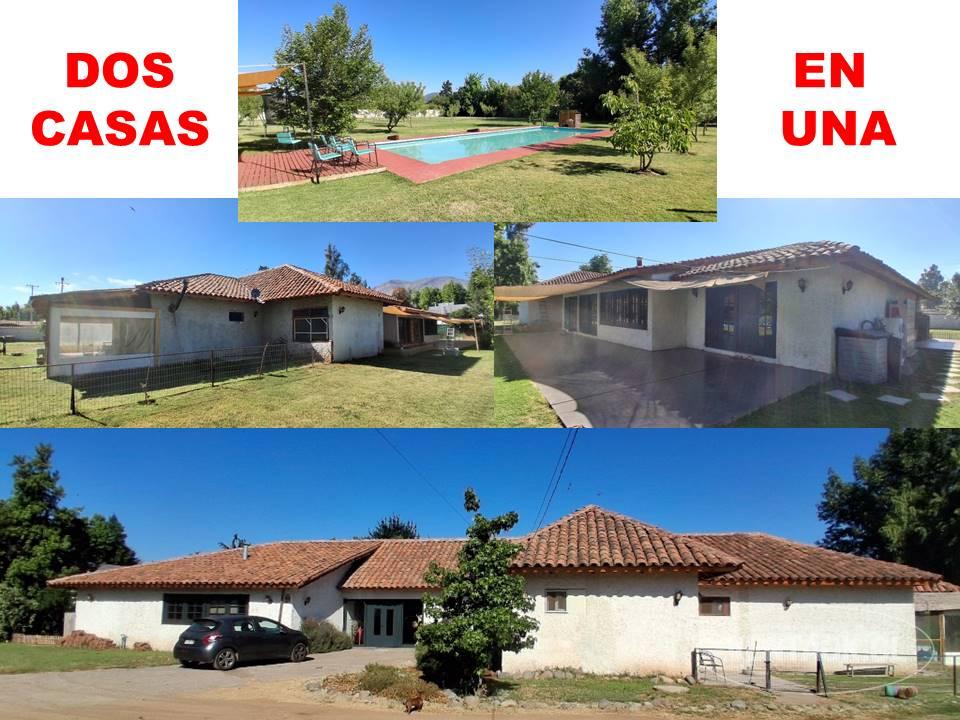 Gran Y Sólida Casa Chilena, 2 En 1