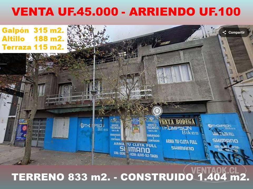 Arriendo Céntrica Bodega Comercial, Arturo Prat - Av. Matta.