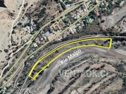 TERRENO LADERA RÍO MAIPO LA OBRA
