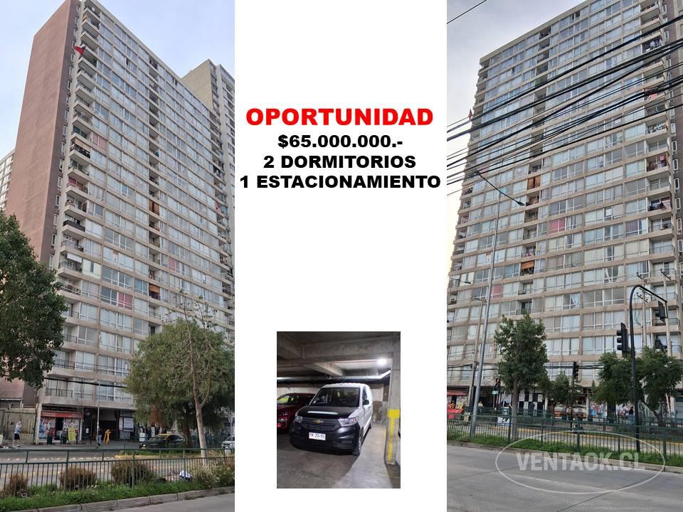 Oportunidad Venta Depto.2d-1b-1e $65.000.000 Metro Las Rejas